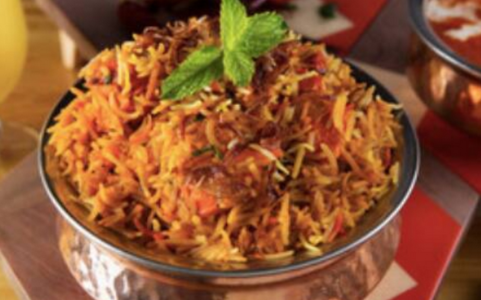 Soroush Biriyani Delhi visiting card