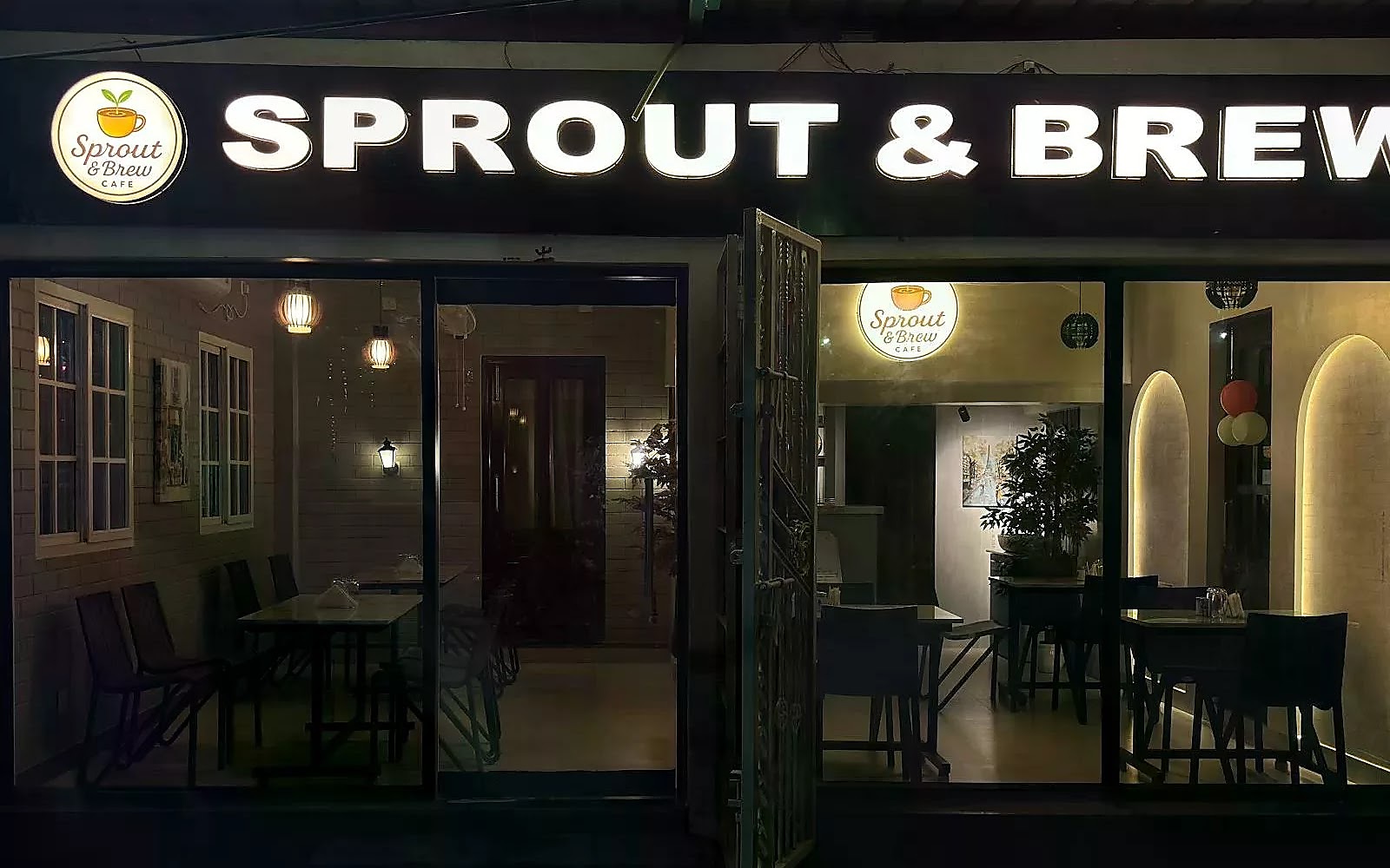 Sprout and Brew Cooch-behar visiting card