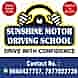 Sunshine Motor Driving School visiting card