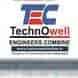 Technowell Engineers Combine visiting card