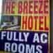 The Breeze Hotel visiting card