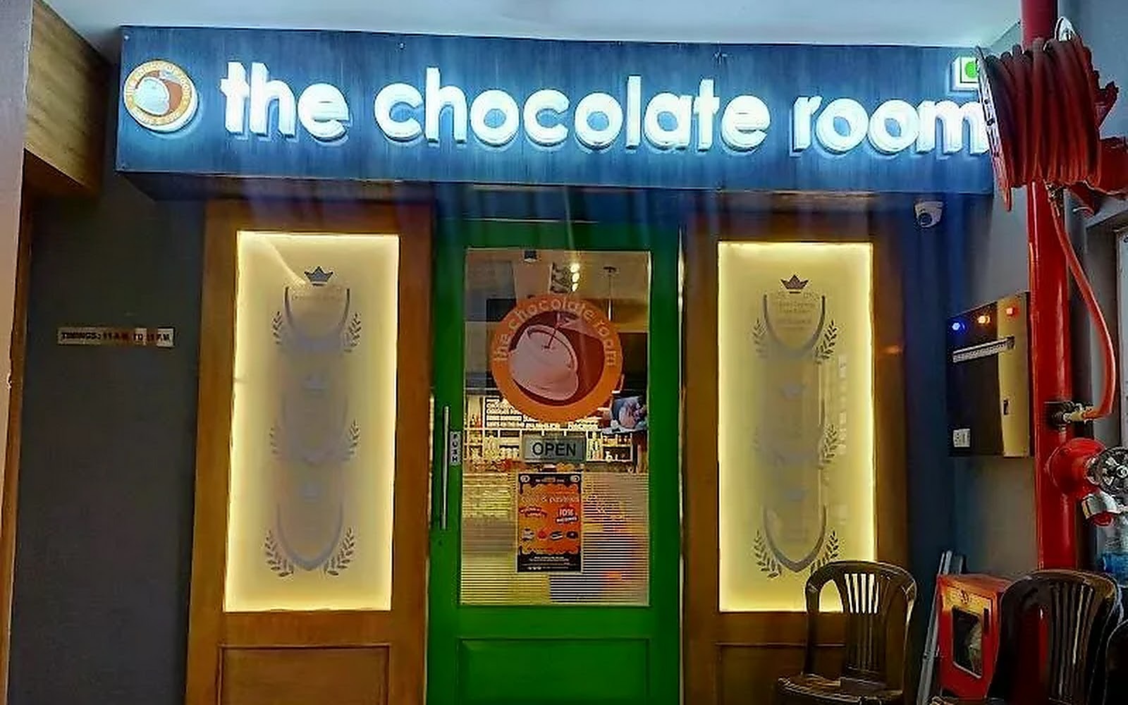 The Chocolate Room Balotra visiting card