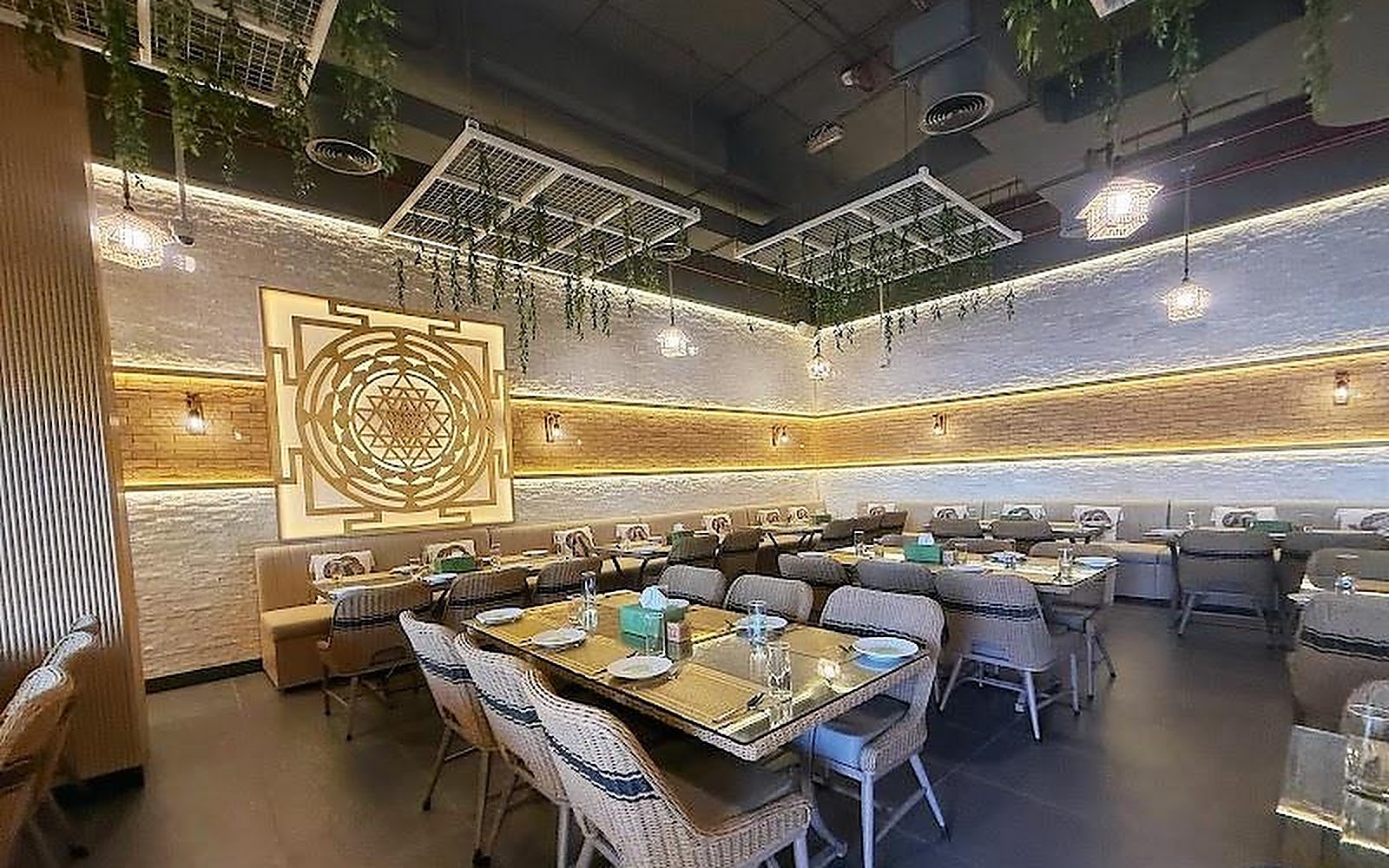 The Food Villa Restaurant and Cafe Dubai visiting card