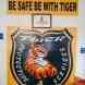Tiger Protective Services visiting card