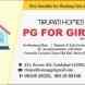 Tirupati Homes Girls Pg visiting card