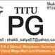 Titu Pg visiting card