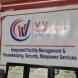 V V Management Services visiting card