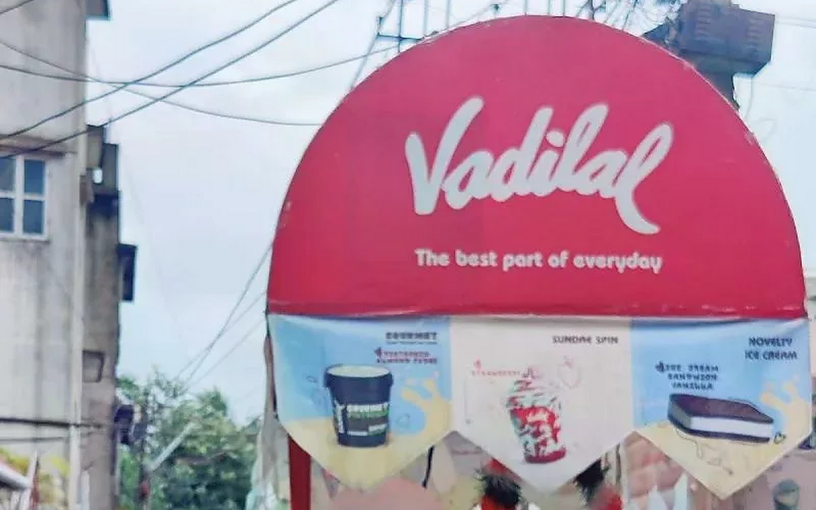 Vadilal Icecream Distributor Diamond-harbour visiting card