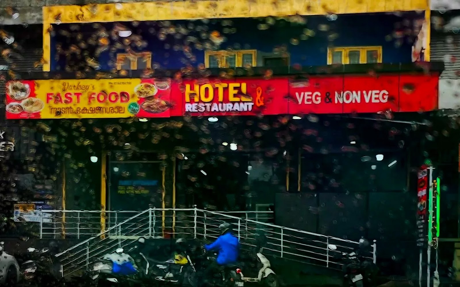 Varkey's Fast Food Ernakulam visiting card
