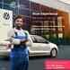 Volkswagen Rohtak Workshop & Service Center visiting card