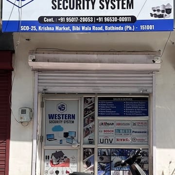 Western Security System visiting card