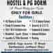 White Pearl Hostel & PG visiting card